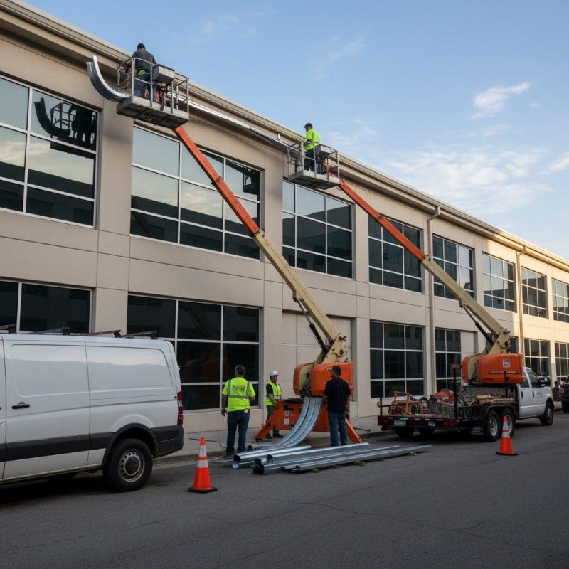 Meal Gutter Installation